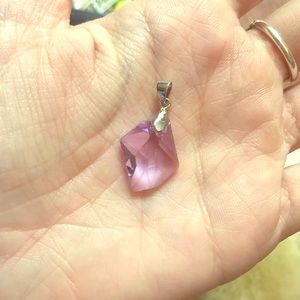 Purple Necklace Pendant